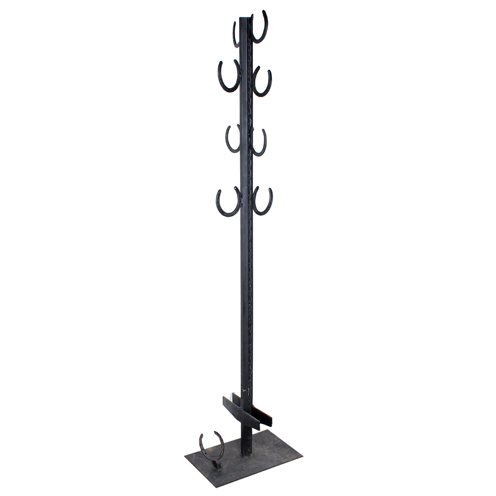 Horseshoe coat 2025 rack stand