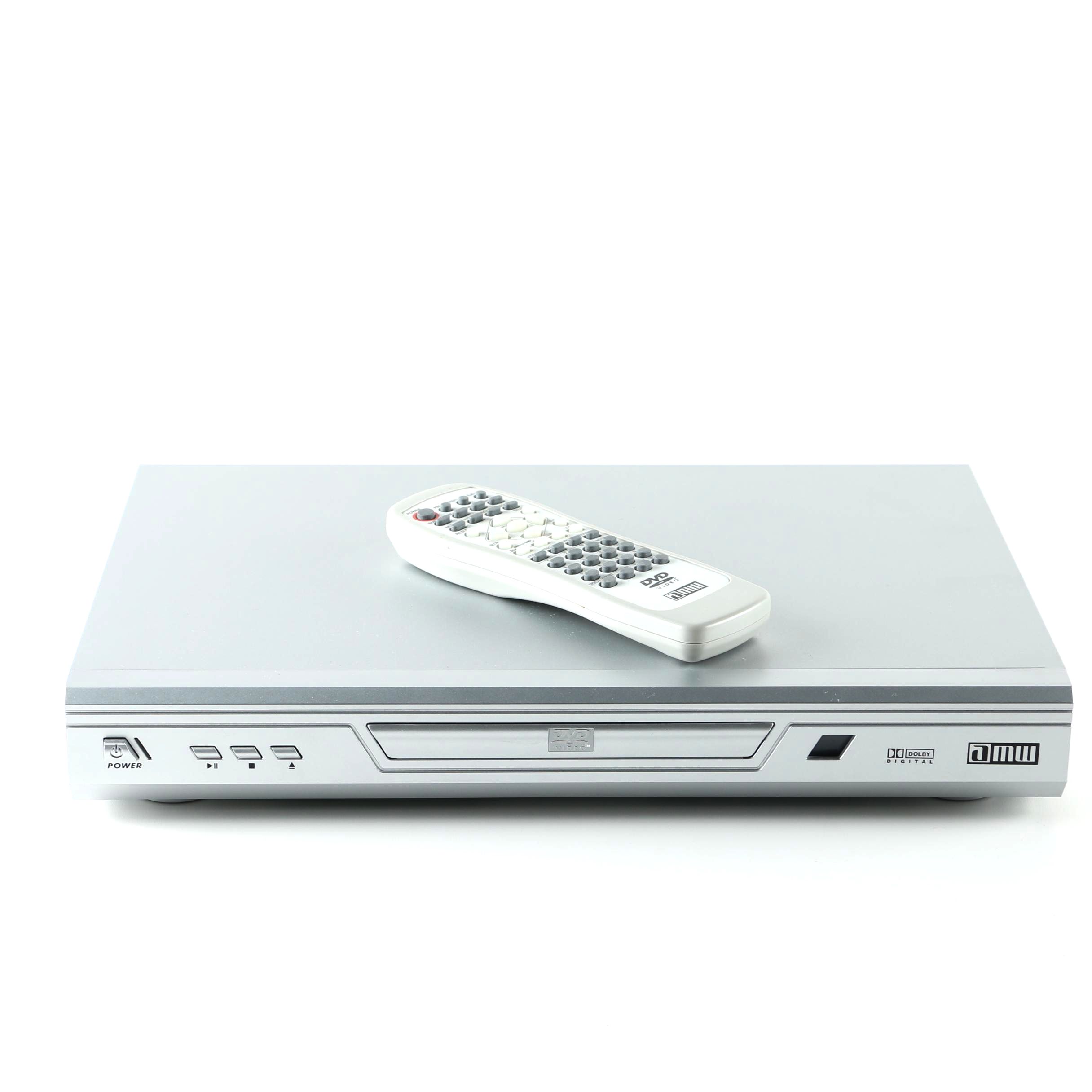 AMW DVD Player and Remote Control