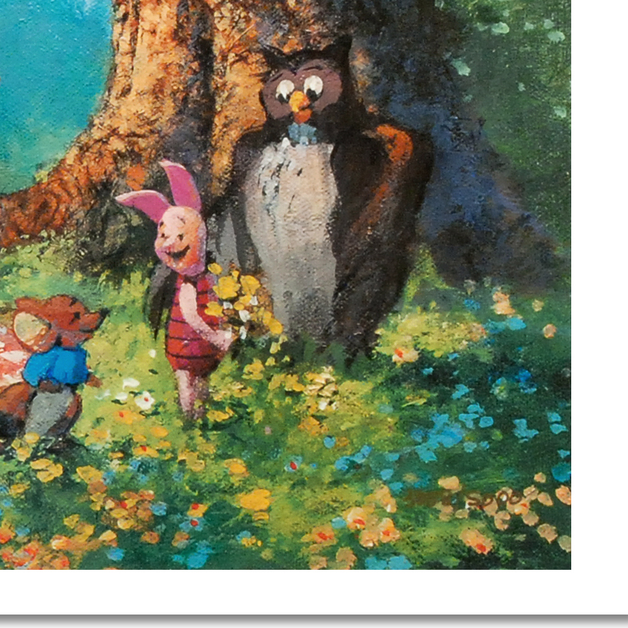 James Coleman Limited Edition Lithograph "Splendiferous Picnic"