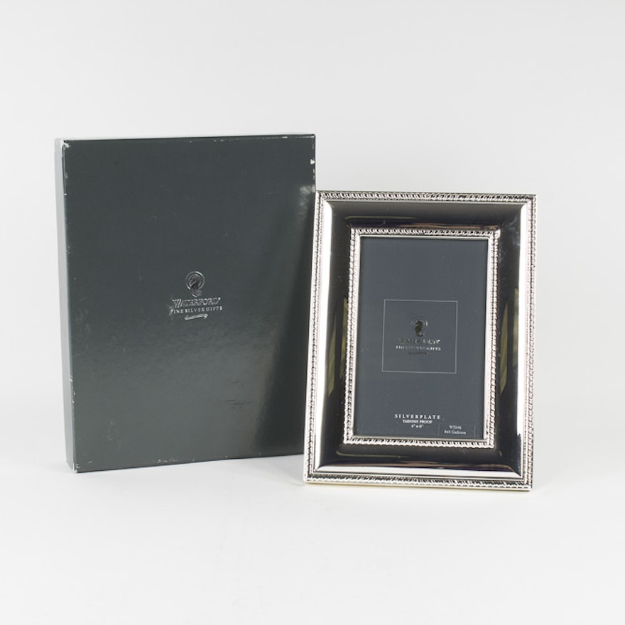 Waterford Silver Plated Picture Frame