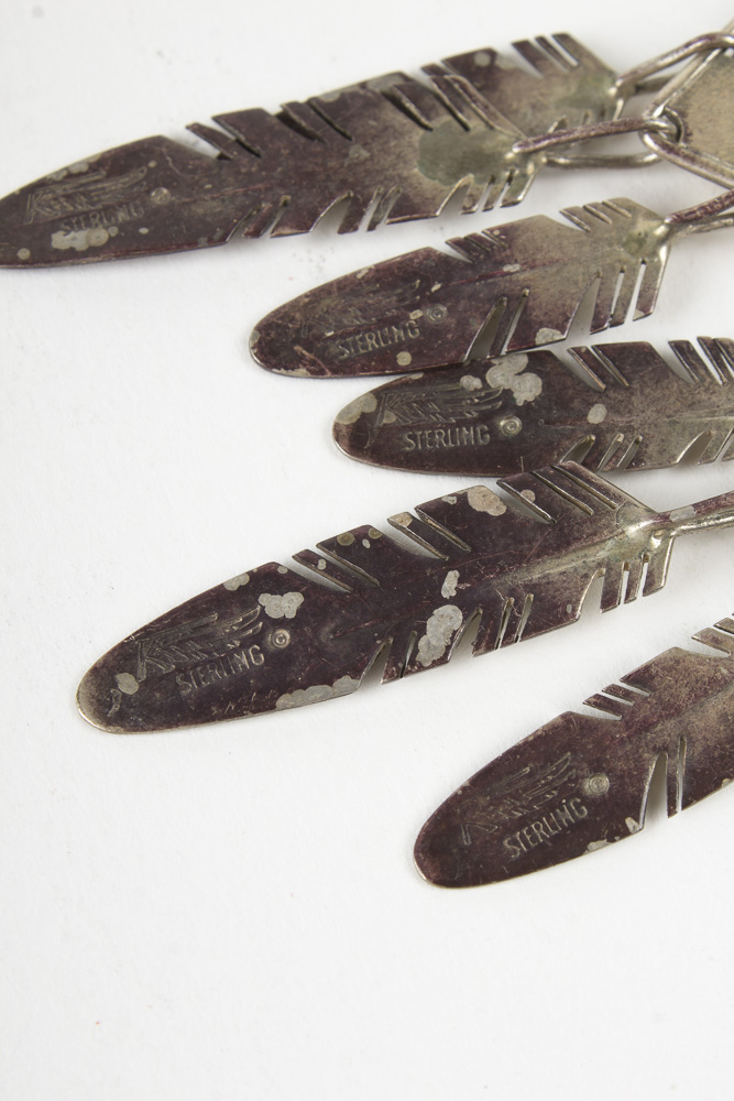 Collection of Sterling Jewelry Including Amber, Turquoise, and Lapis