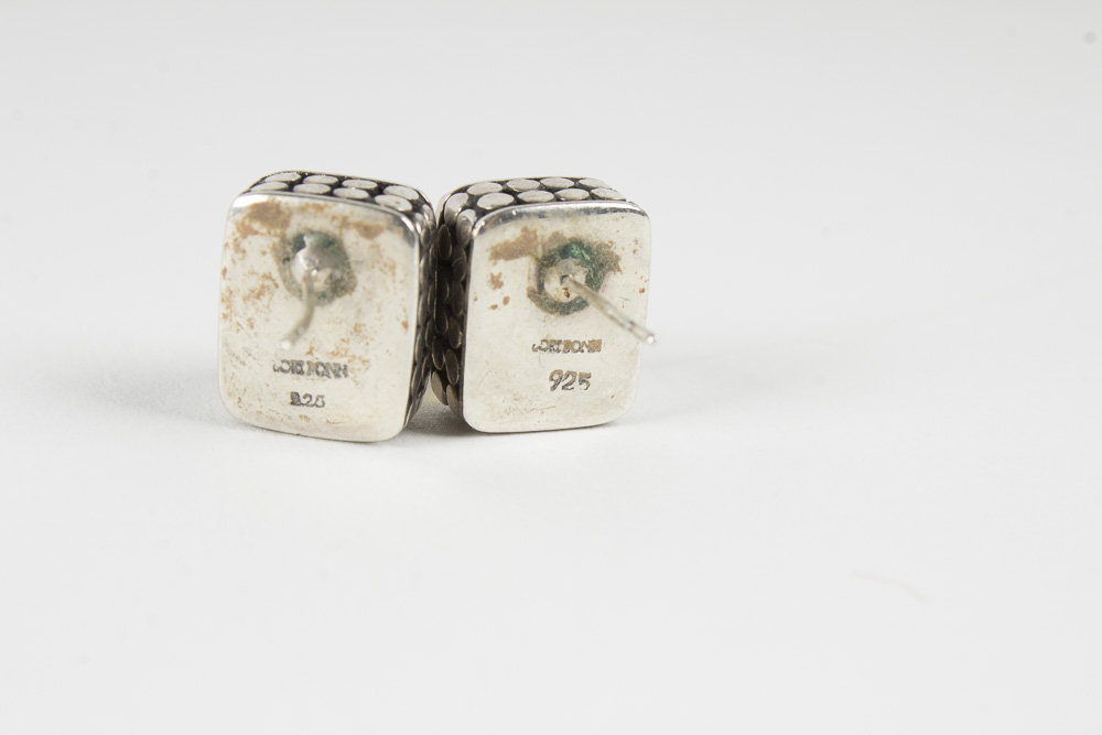 Collection of Sterling Jewelry Including Amber, Turquoise, and Lapis