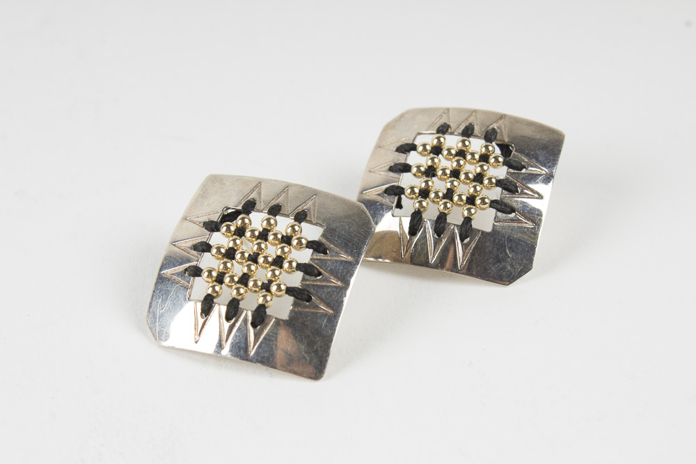 Collection of Sterling Jewelry Including Amber, Turquoise, and Lapis