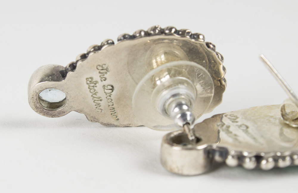 Collection of Sterling Jewelry Including Amber, Turquoise, and Lapis