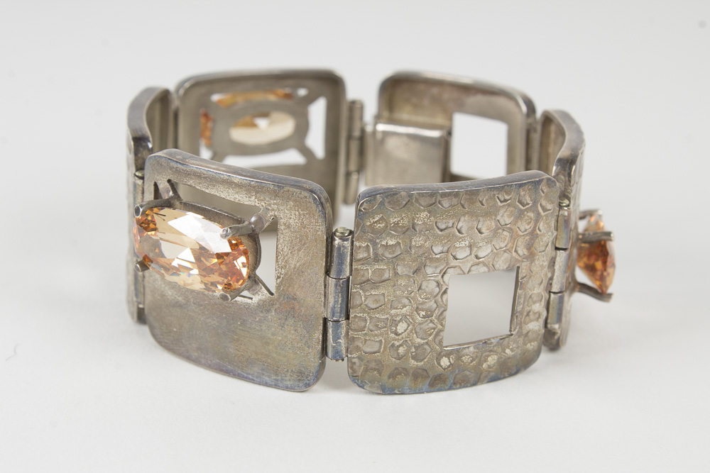 Collection of Sterling Jewelry Including Amber, Turquoise, and Lapis