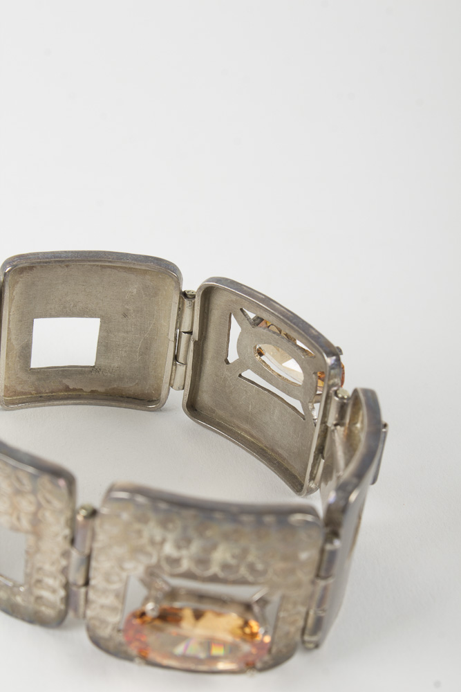 Collection of Sterling Jewelry Including Amber, Turquoise, and Lapis