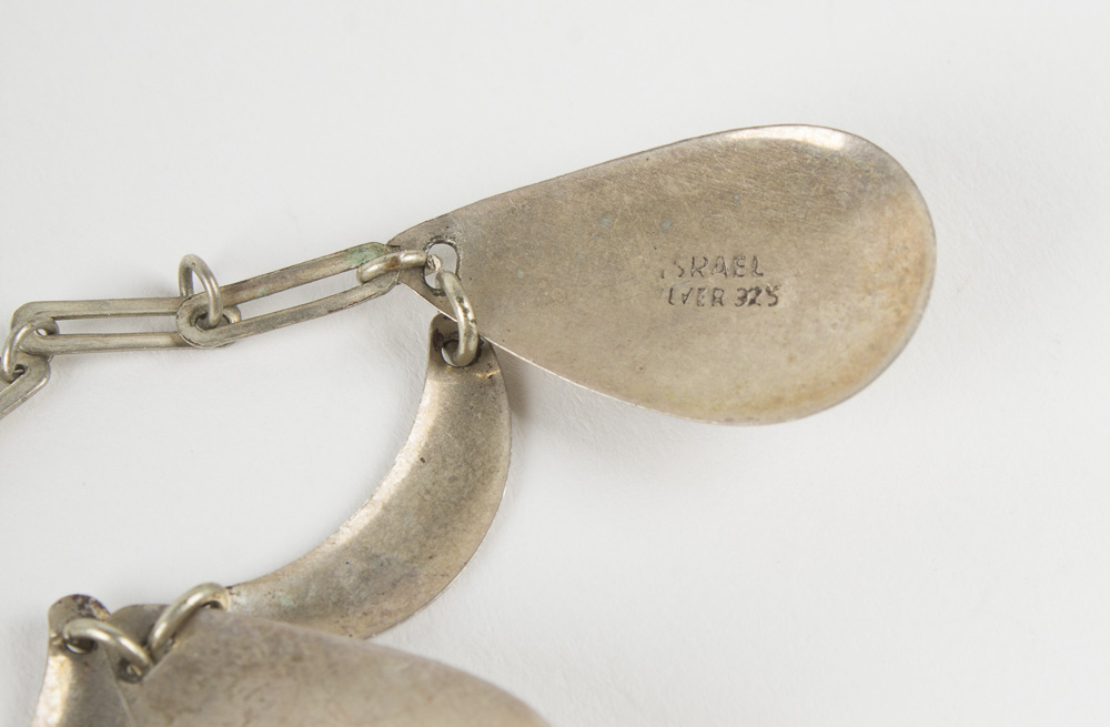 Collection of Sterling Jewelry Including Amber, Turquoise, and Lapis