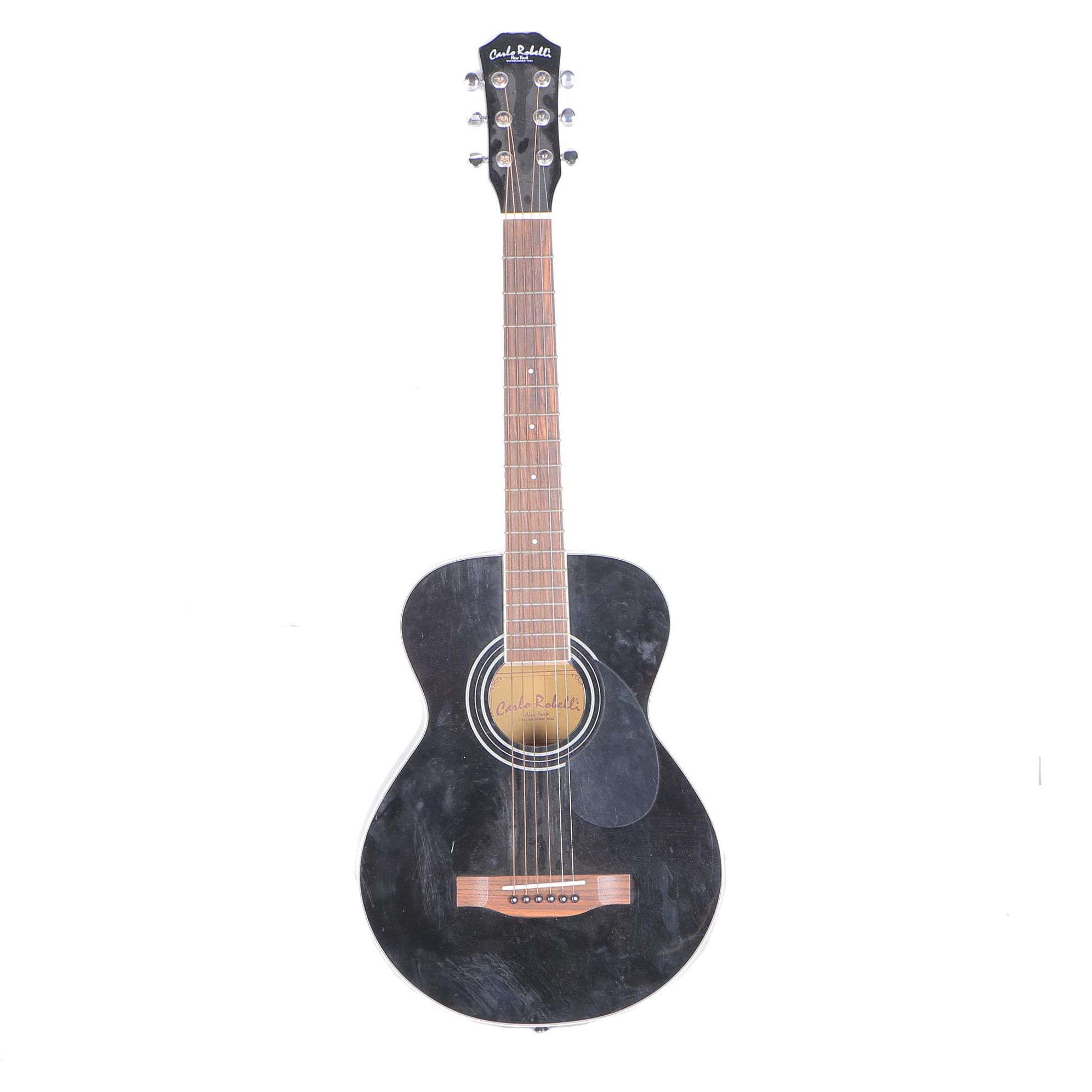 Small-Scale Carlo Robelli Acoustic Guitar
