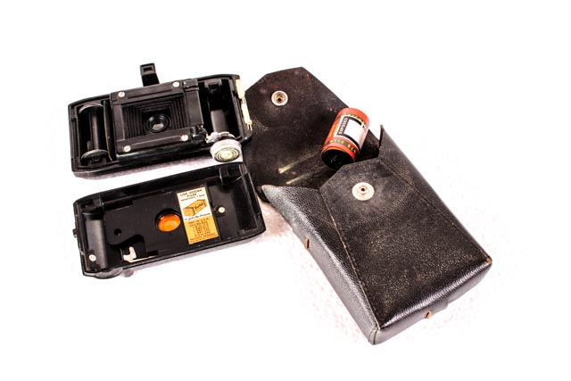 Vintage Kodak Anastigmat and Baby Brownie Cameras