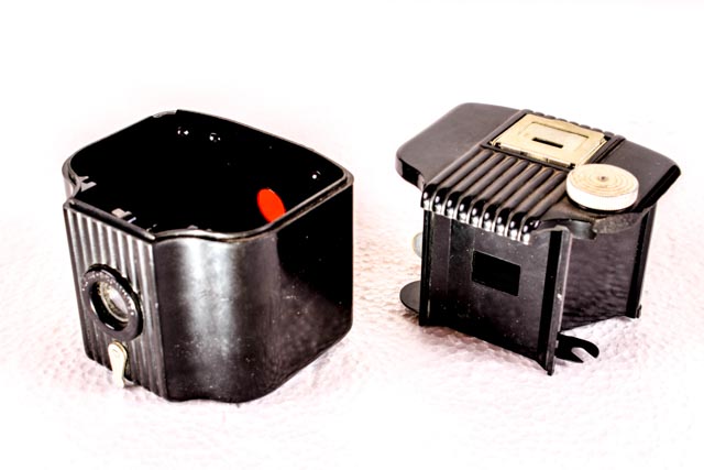 Vintage Kodak Anastigmat and Baby Brownie Cameras