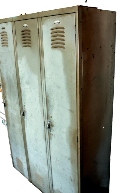 Vintage Interior Steel School Lockers