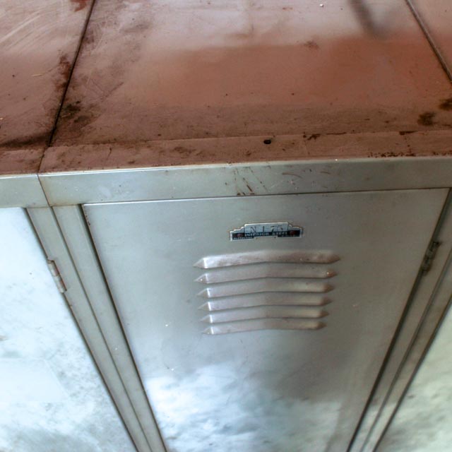 Vintage Interior Steel School Lockers