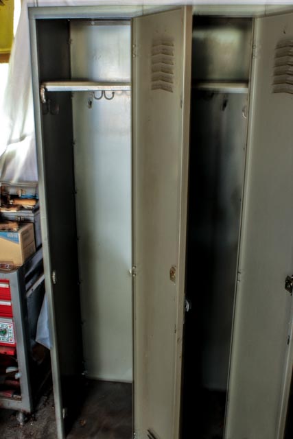 Vintage Interior Steel School Lockers