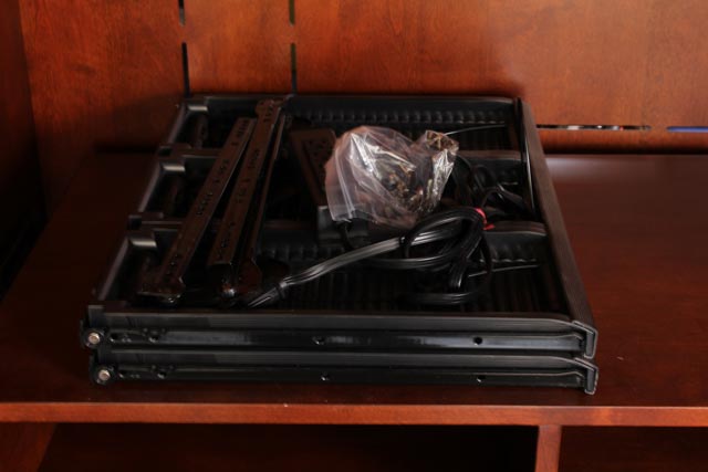 Heckman Large Cherry Finish Armoire