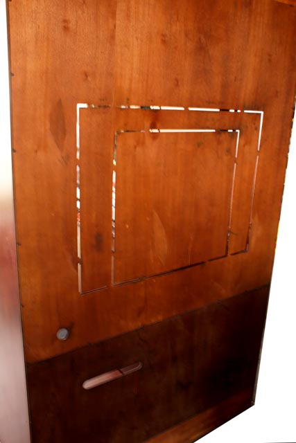 Heckman Large Cherry Finish Armoire