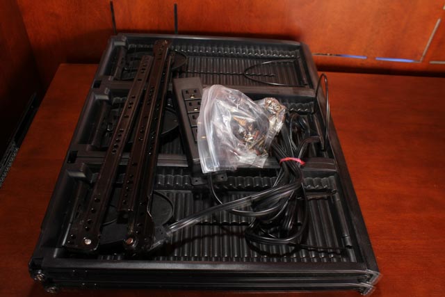 Heckman Large Cherry Finish Armoire