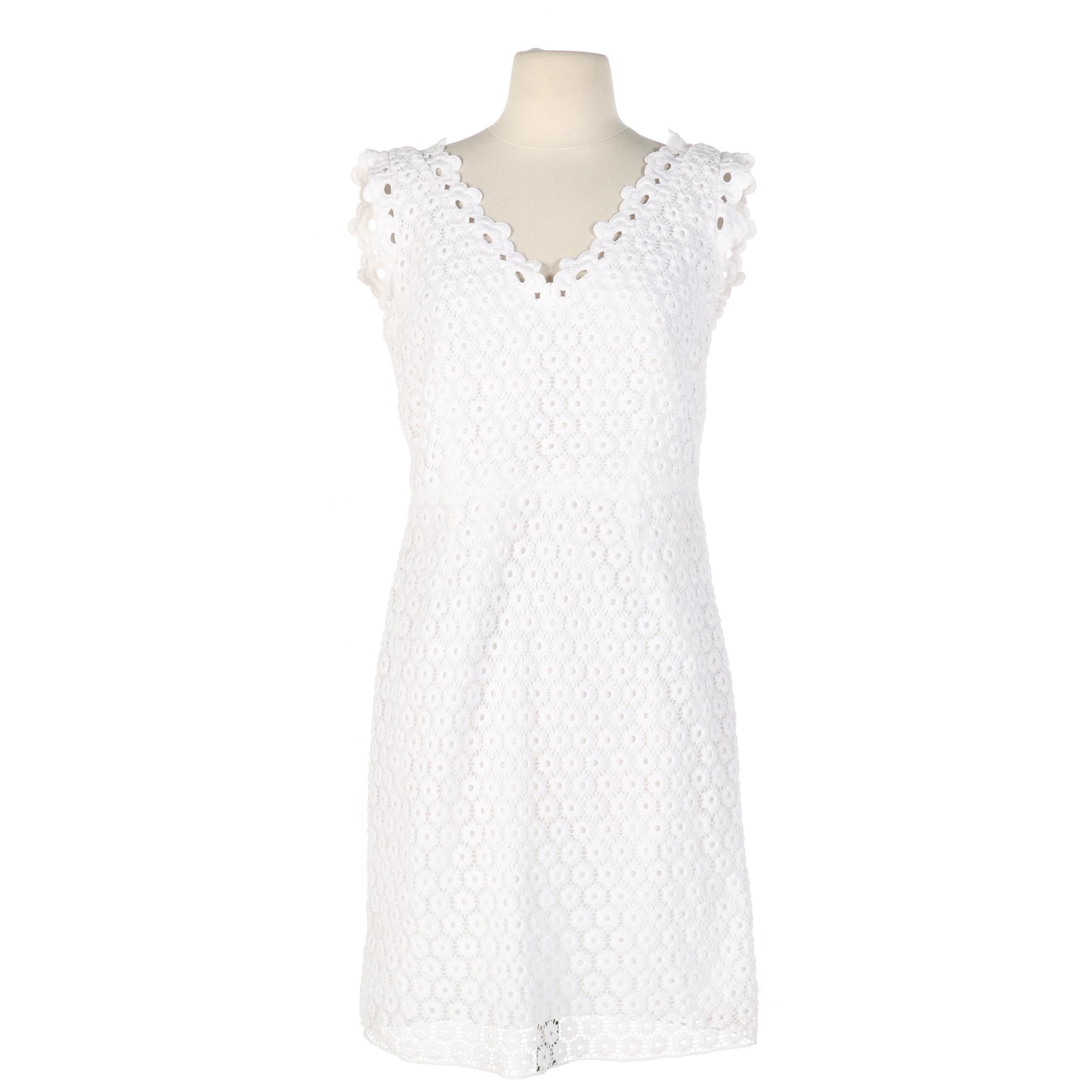 Lilly Pulitzer White Eyelet Dress