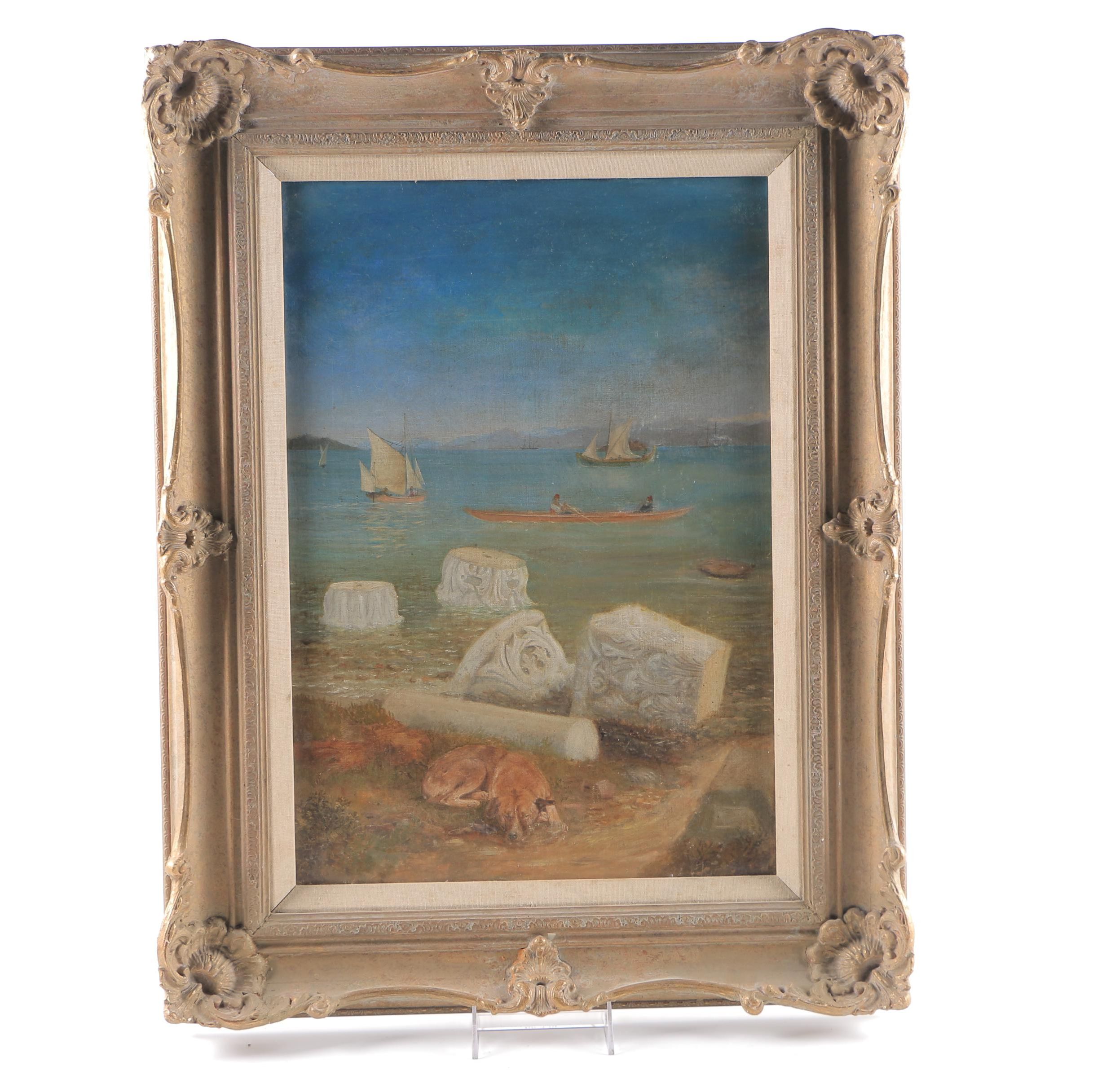 Original Oil Painting on Canvas Seascape