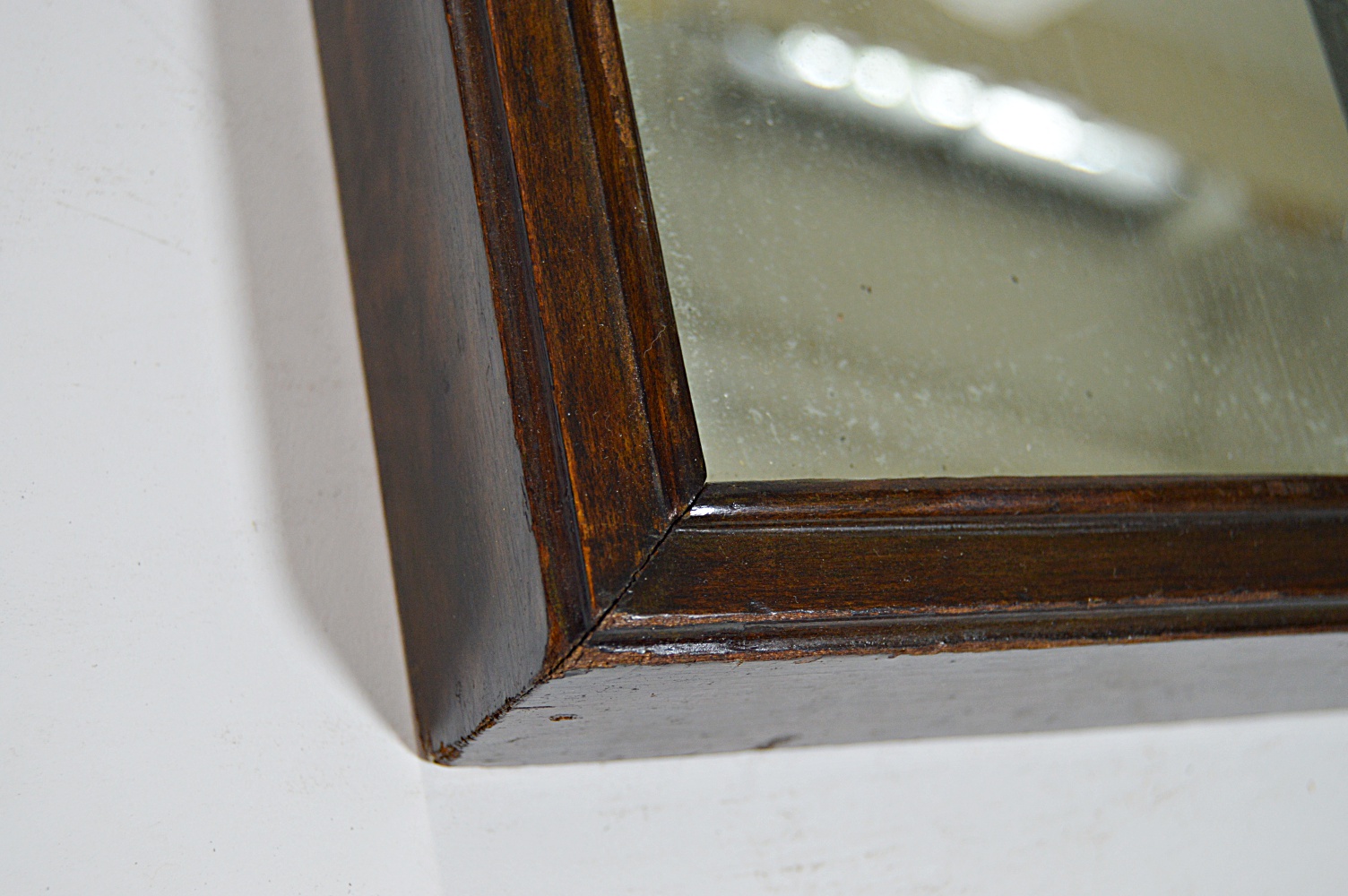 Art Deco Ansonia Waltham Wall Mirror Clock