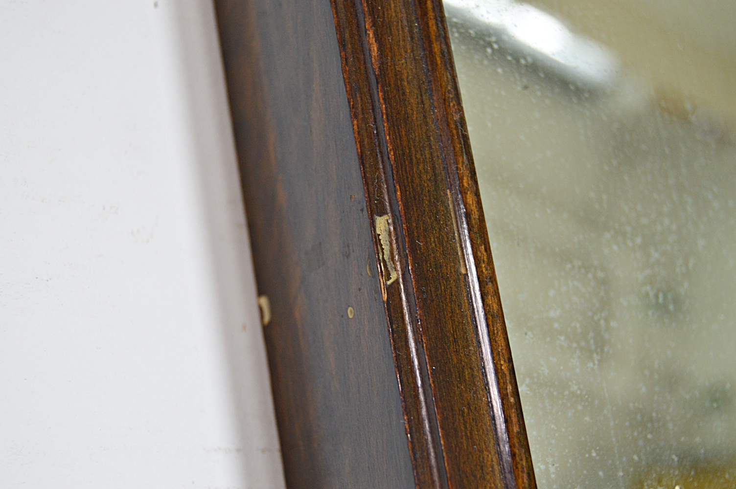 Art Deco Ansonia Waltham Wall Mirror Clock