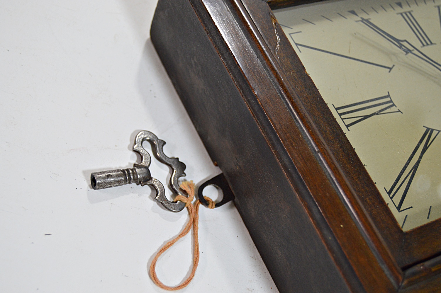 Art Deco Ansonia Waltham Wall Mirror Clock