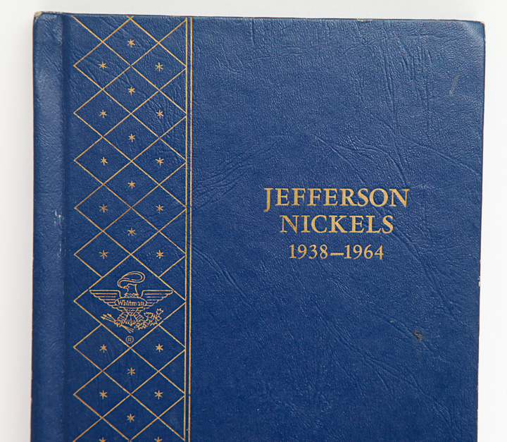 Whitman Coin Album Collection "Jefferson Nickels 1938-1964"