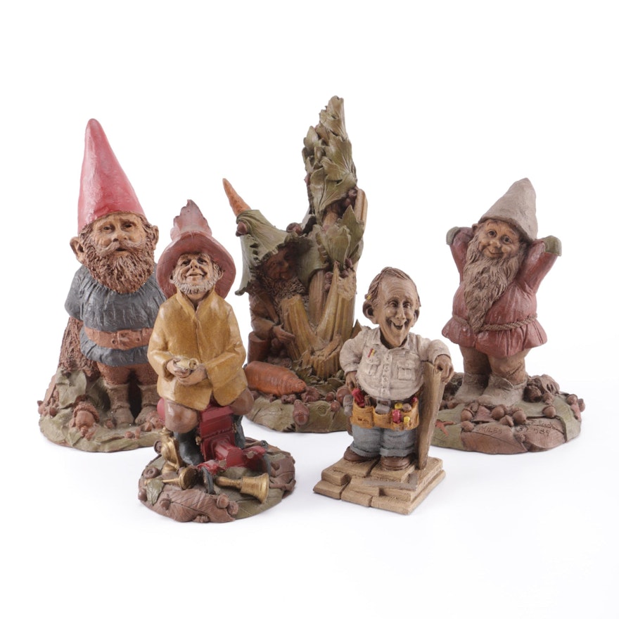 Collection of Tom Clark Gnomes and Figurines