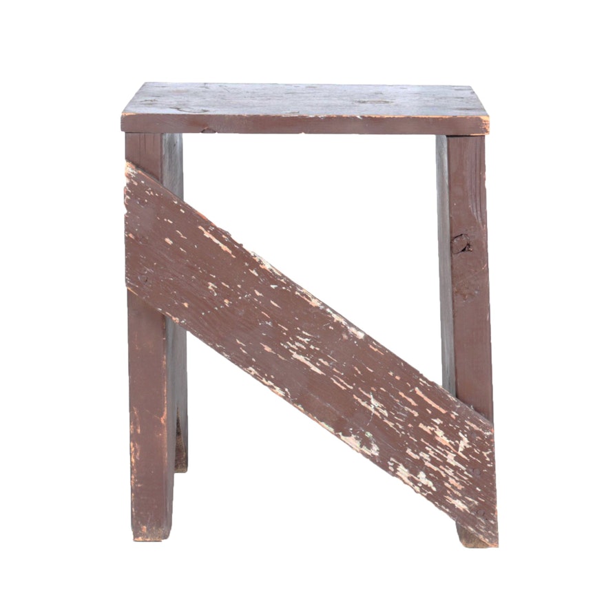 Vintage Wooden Stool