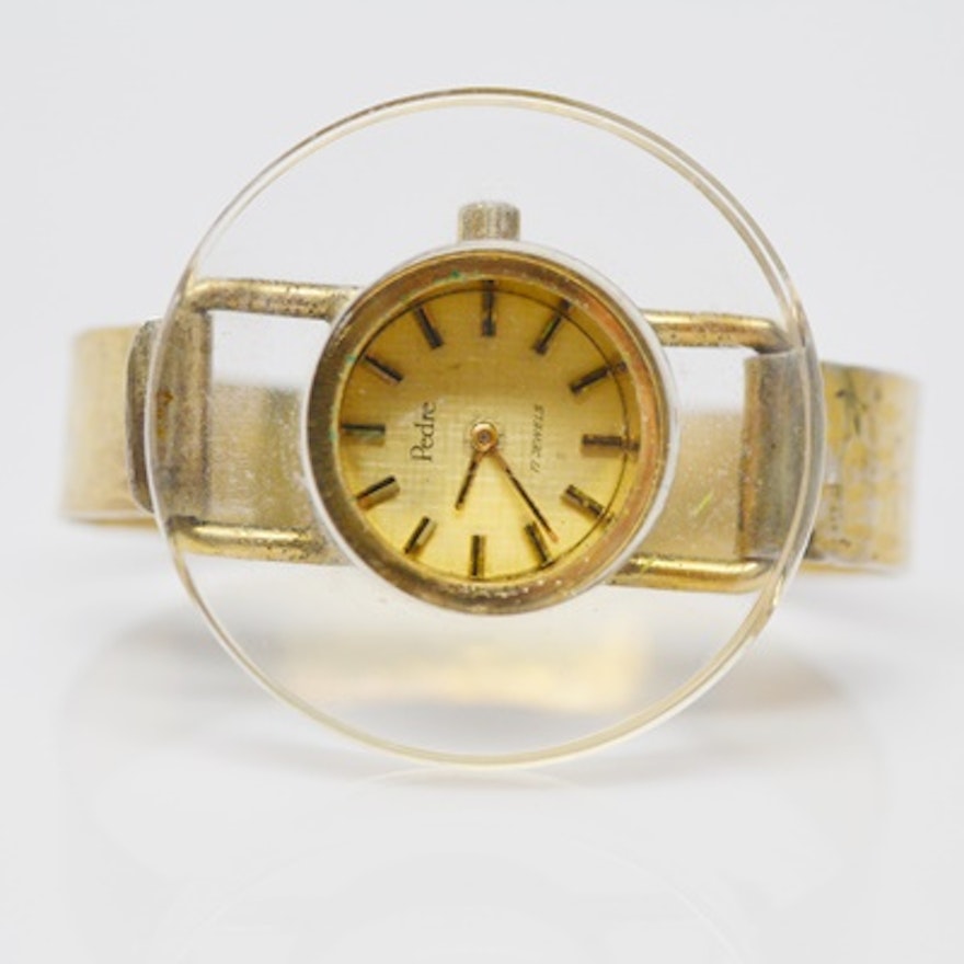 Vintage Pedre Lucite Women's Watch