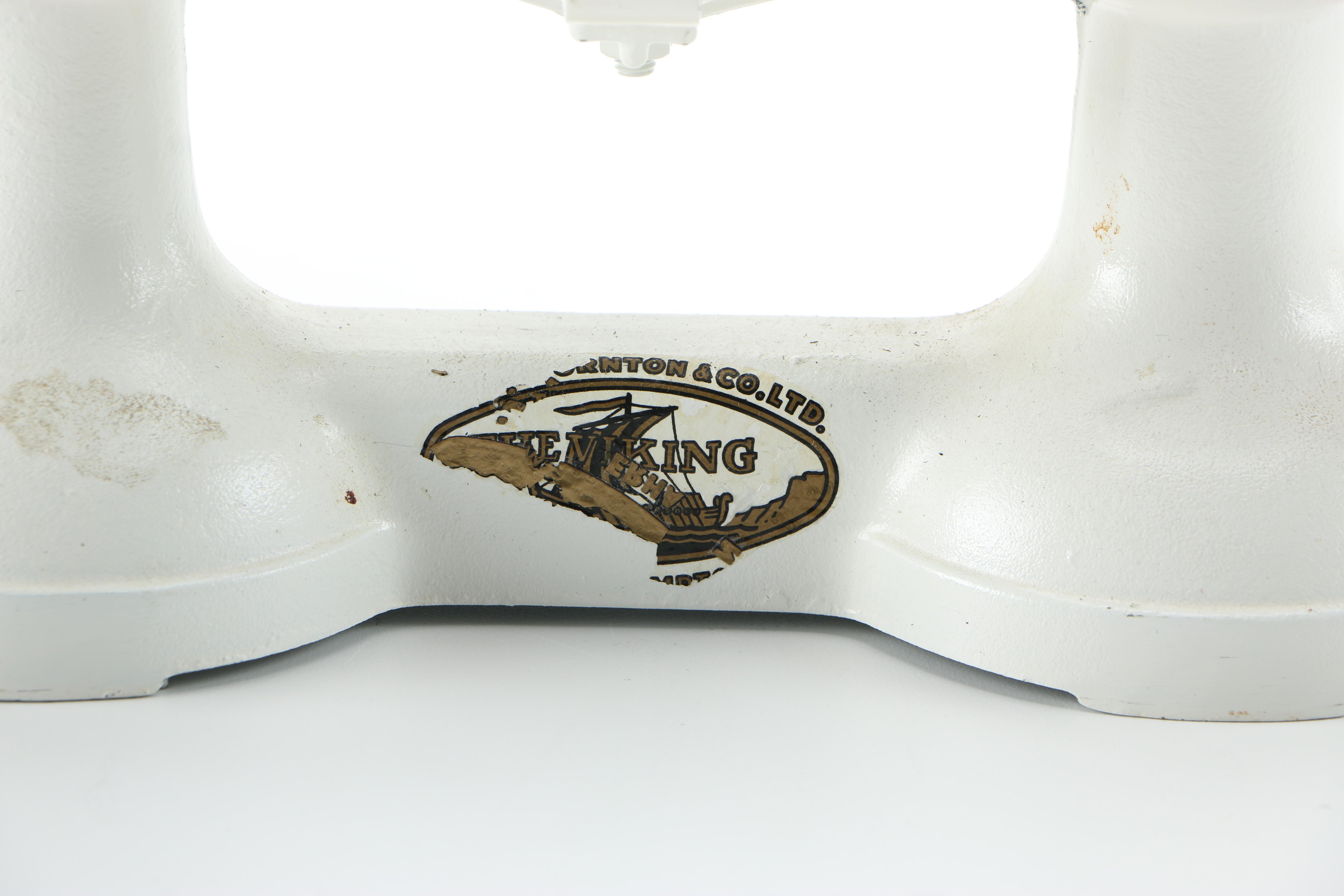 Vintage F.J. Thornton Wolverhampton Scale With Weights