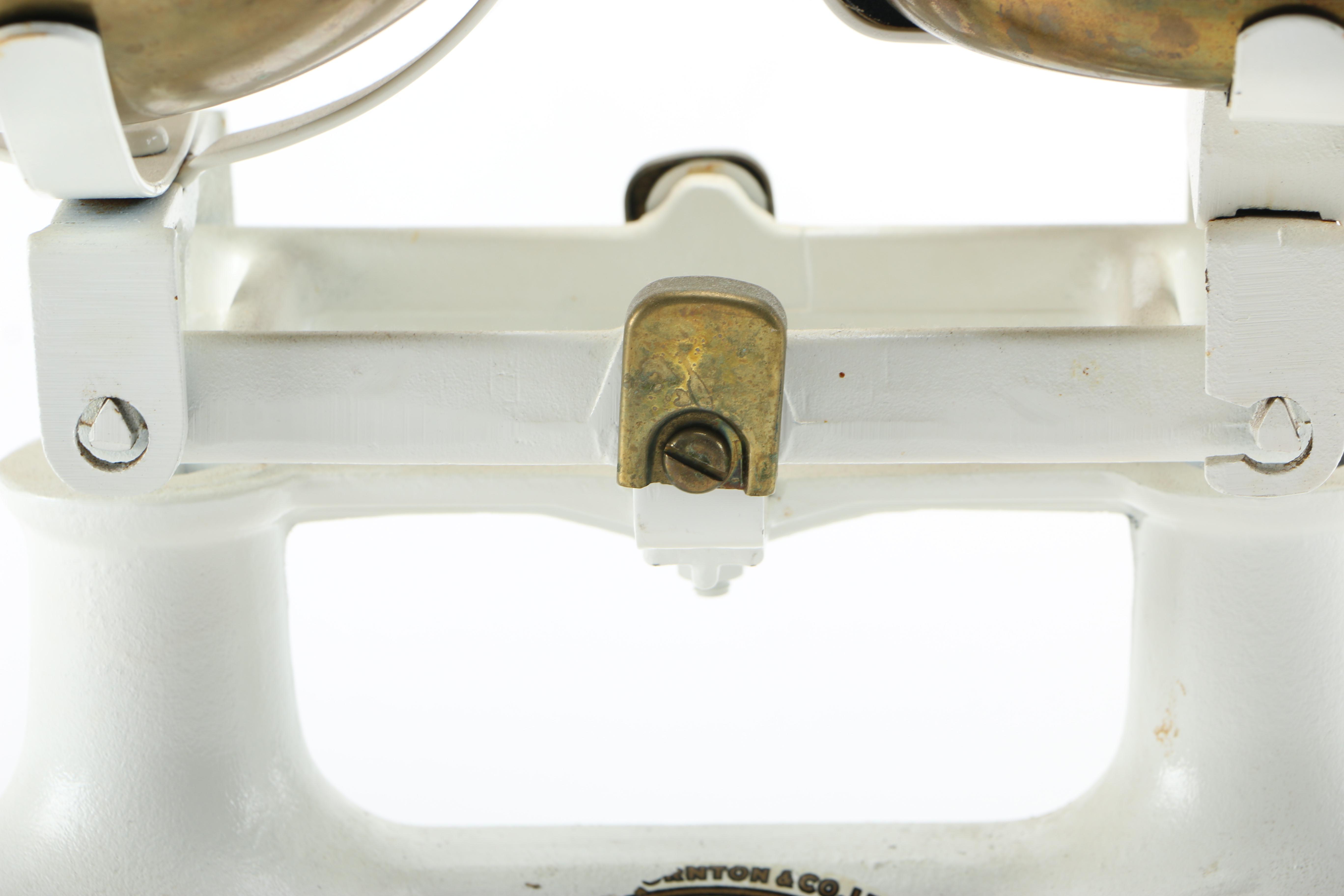 Vintage F.J. Thornton Wolverhampton Scale With Weights