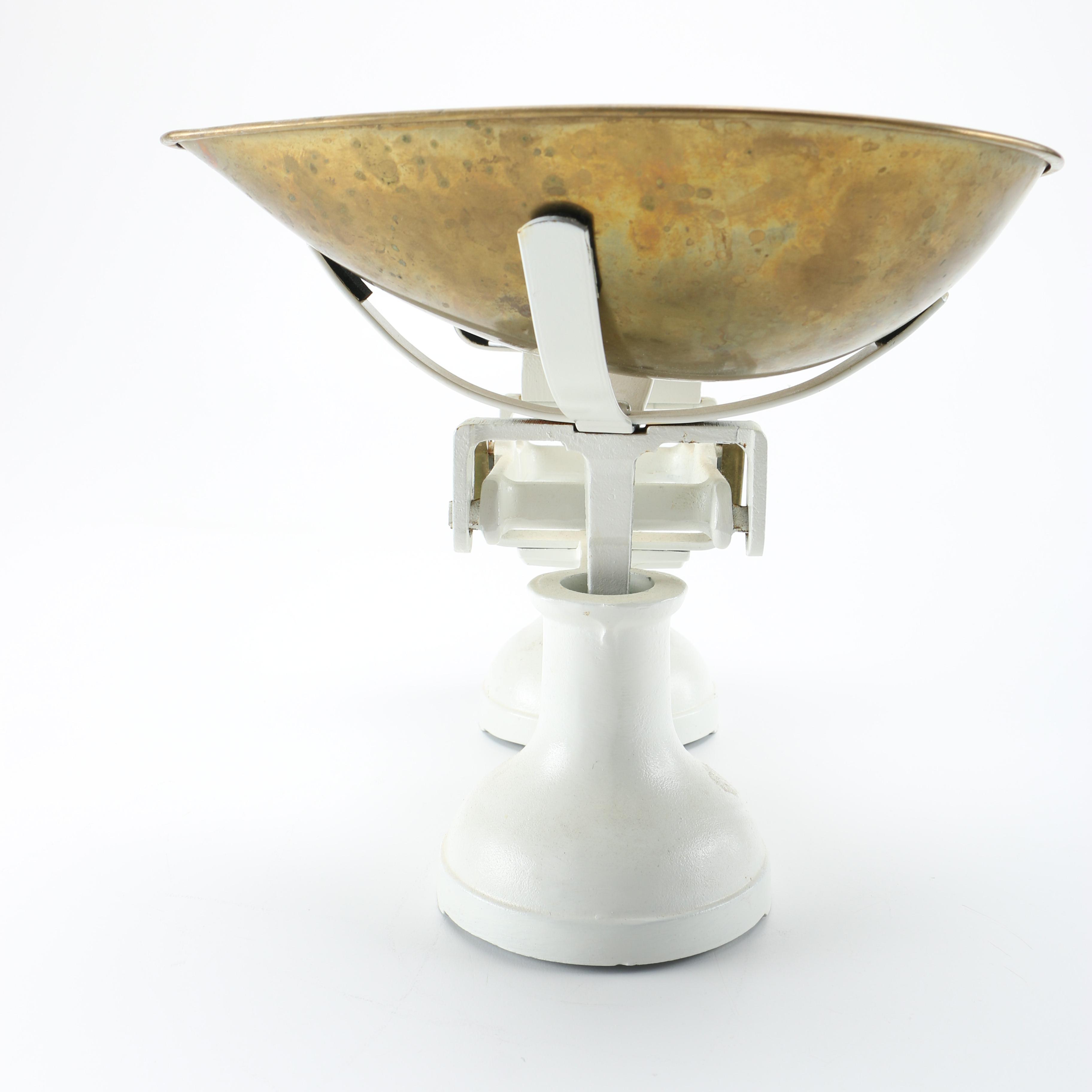 Vintage F.J. Thornton Wolverhampton Scale With Weights