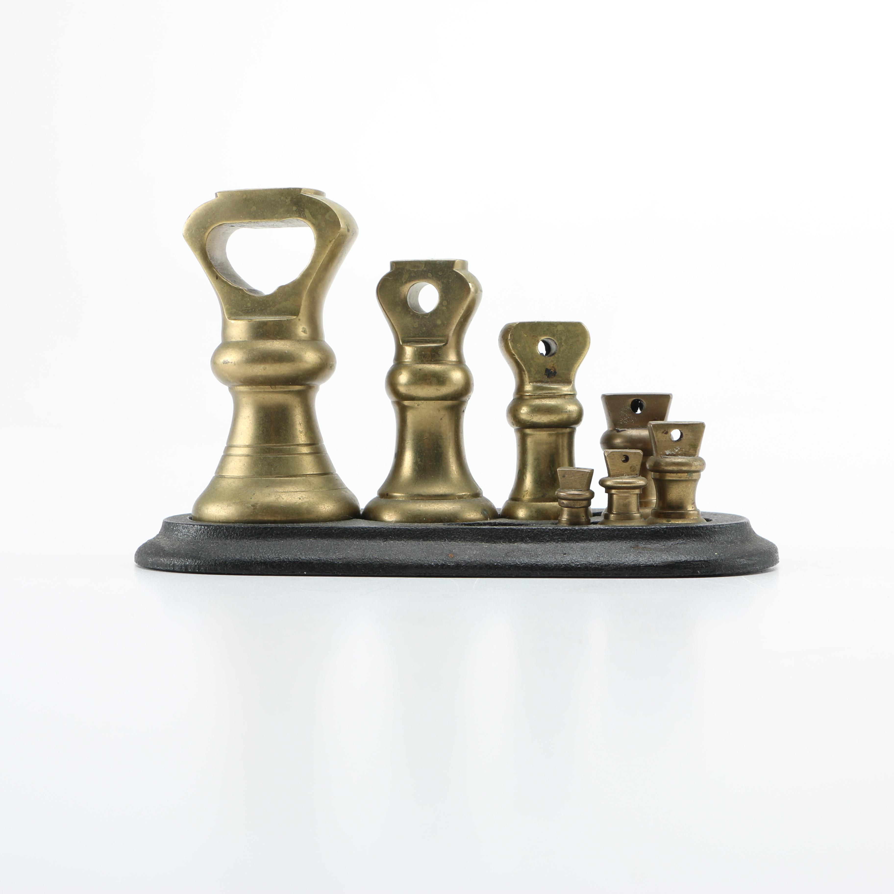 Vintage F.J. Thornton Wolverhampton Scale With Weights