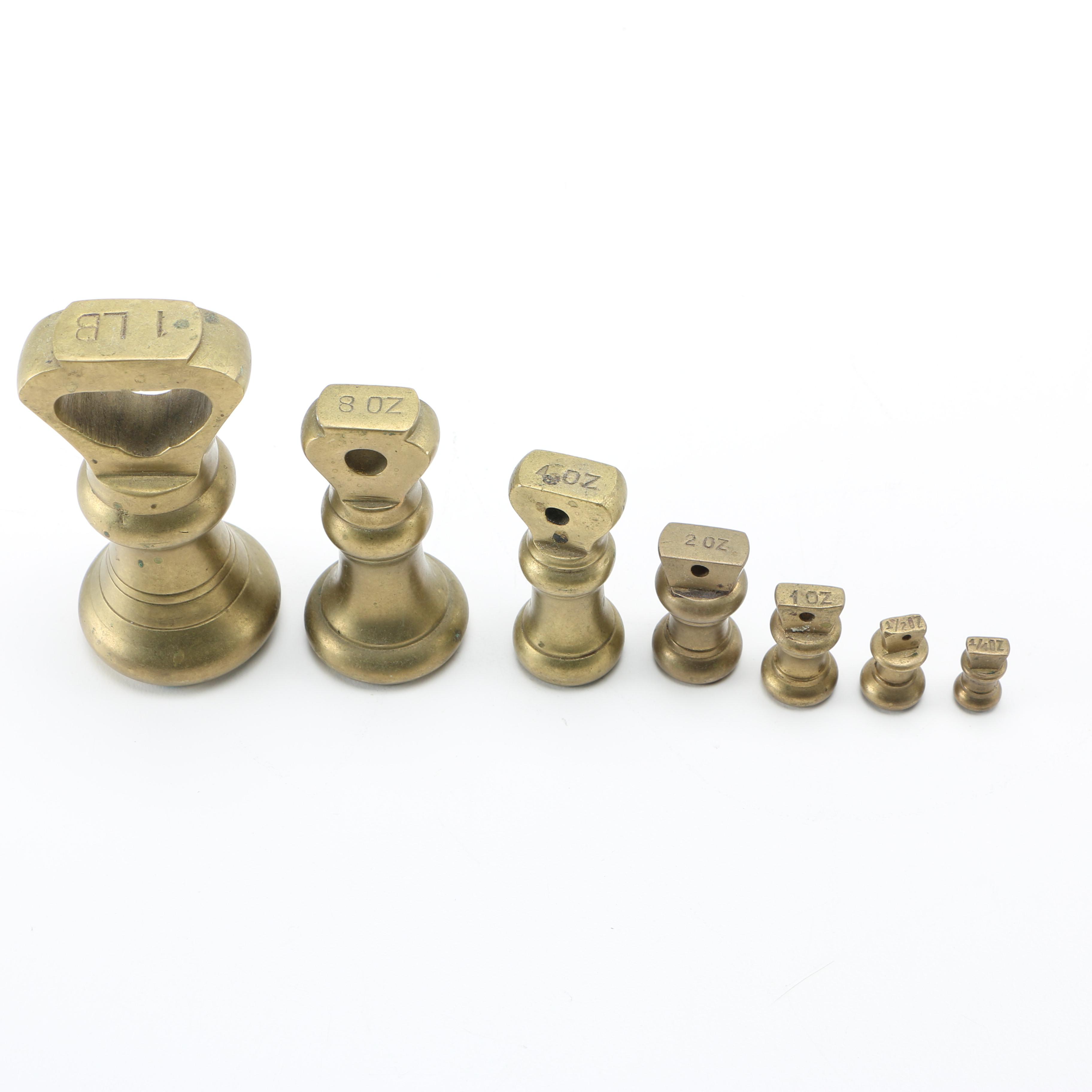 Vintage F.J. Thornton Wolverhampton Scale With Weights