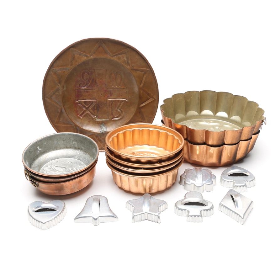Copper Cake Pans and Molds