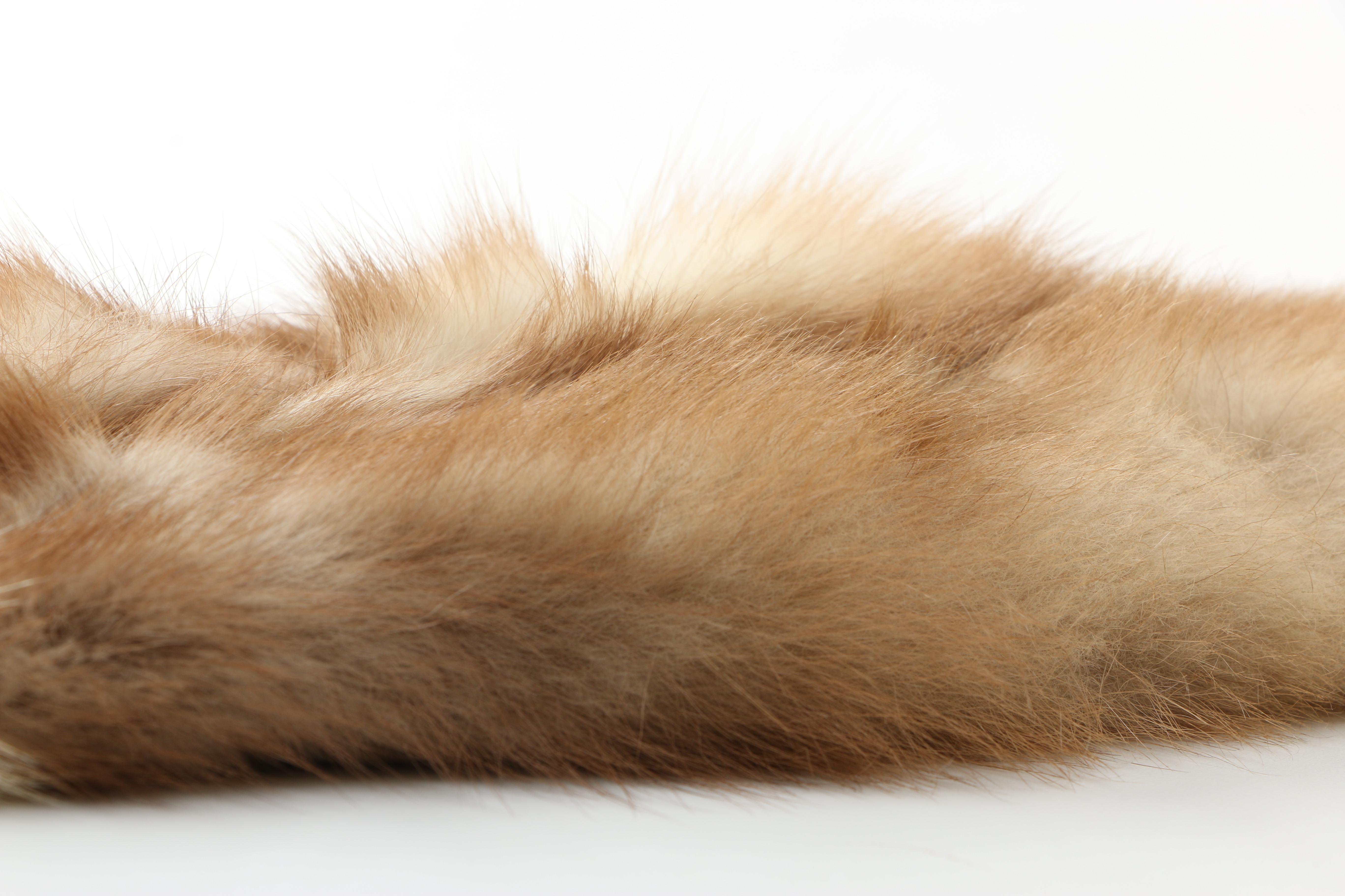 Stone Marten Fur Stole