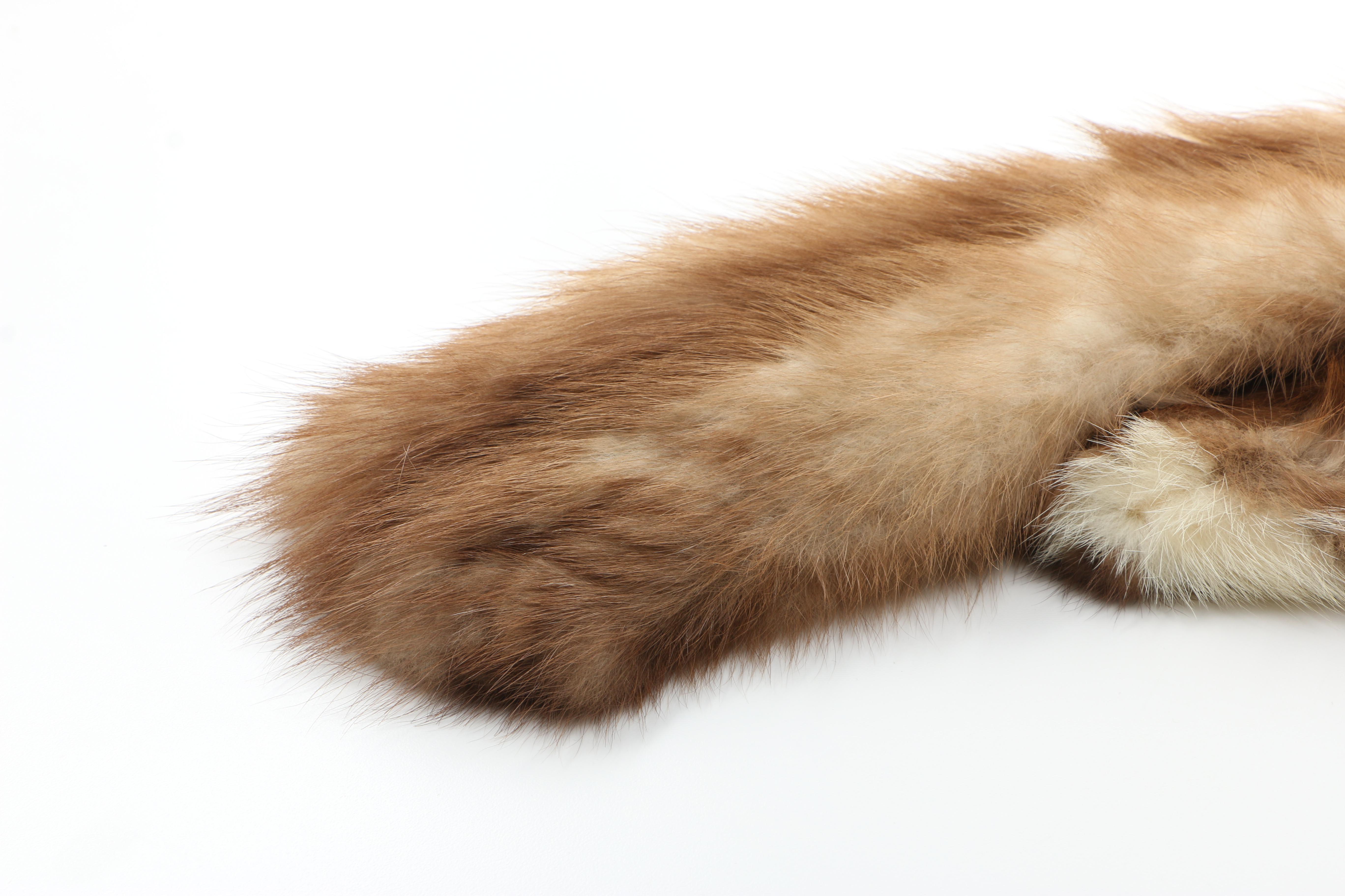 Stone Marten Fur Stole