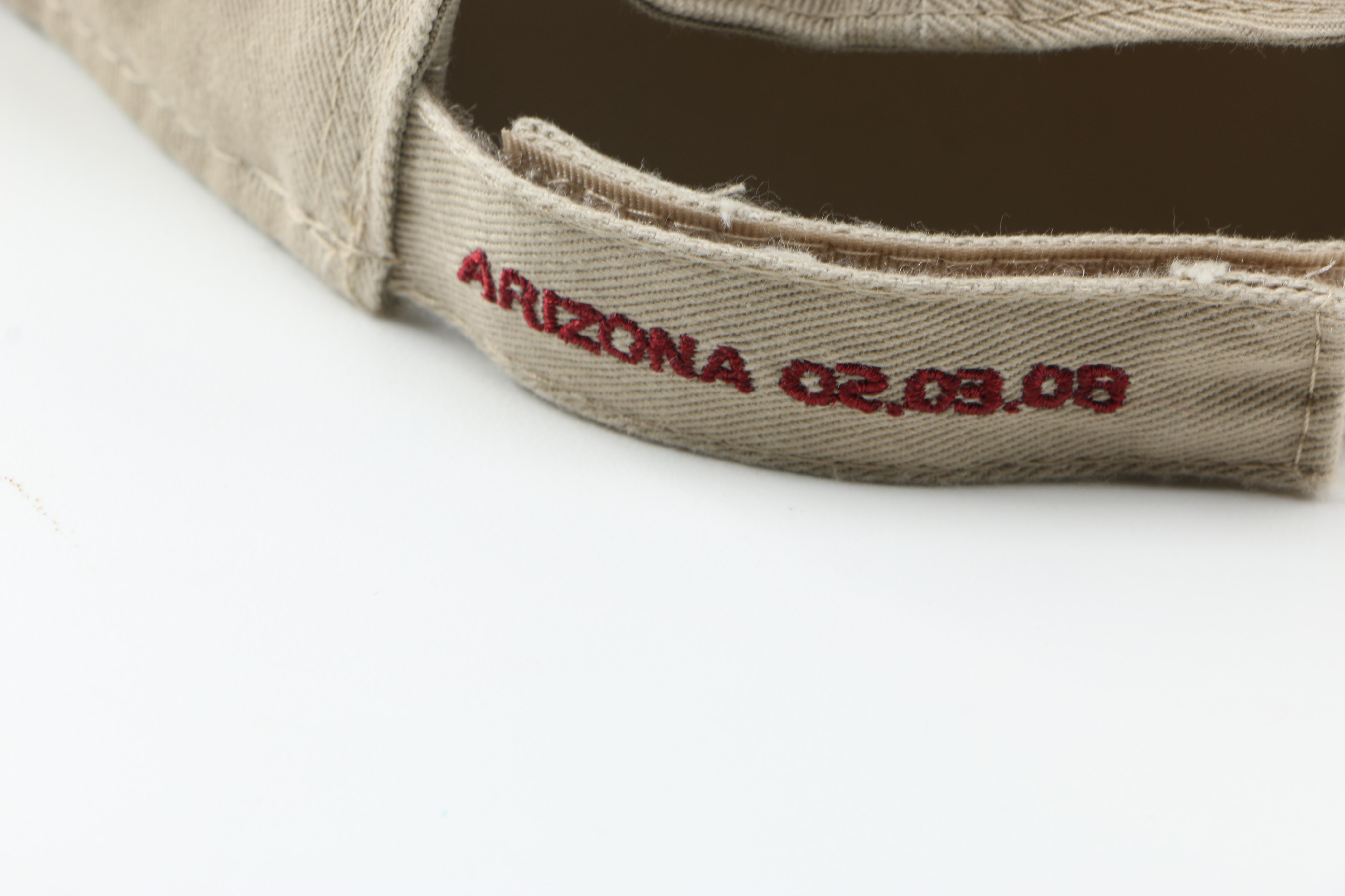 Collection of Hats and Super Bowl Souvenirs