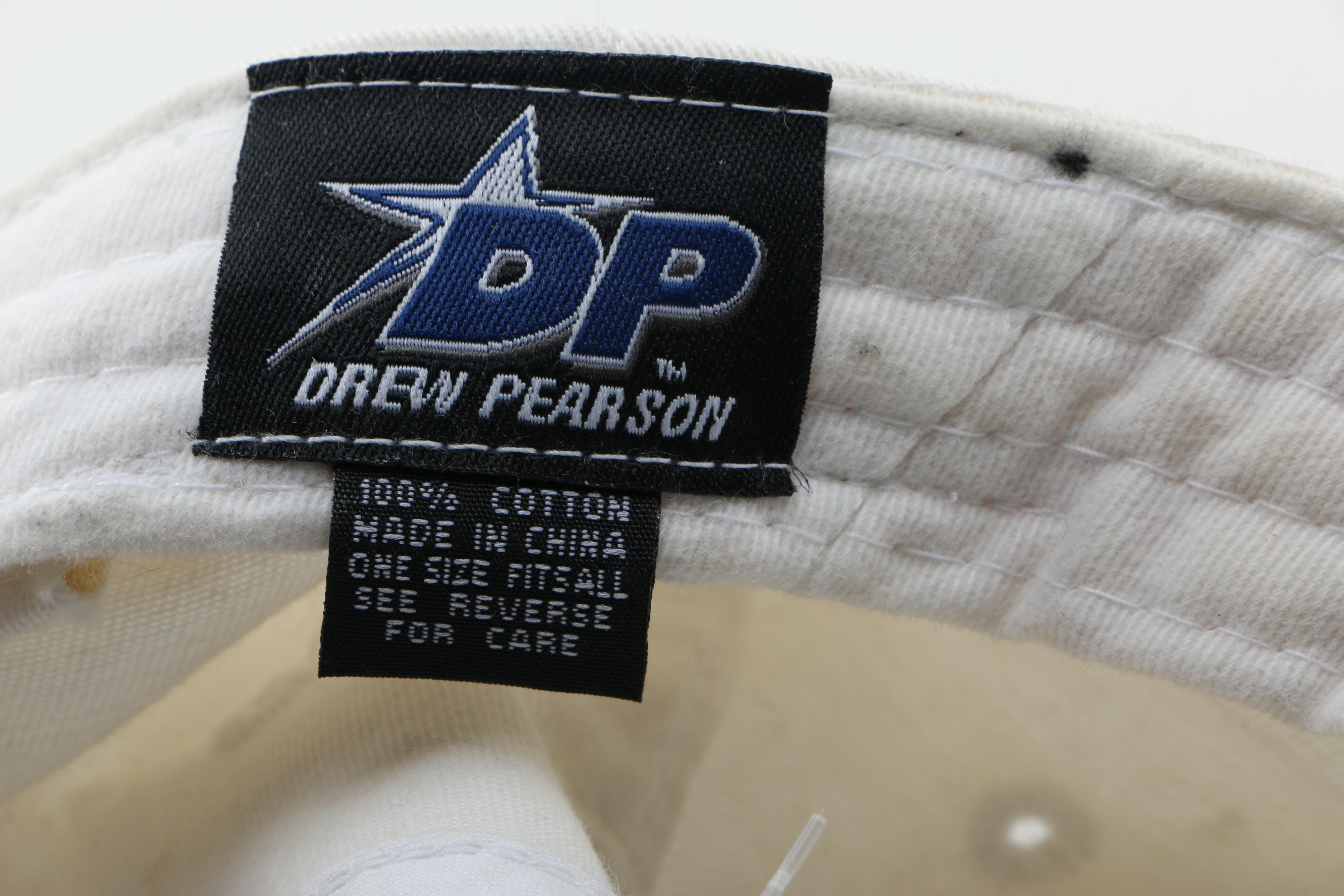 Collection of Hats and Super Bowl Souvenirs