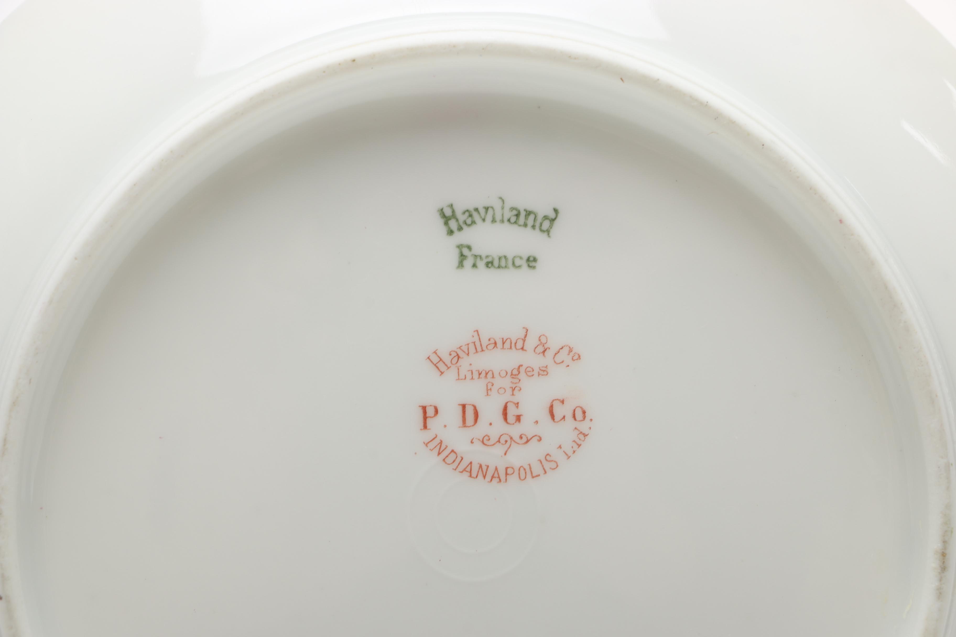 Haviland & Co. Limoges Teacups and Saucers