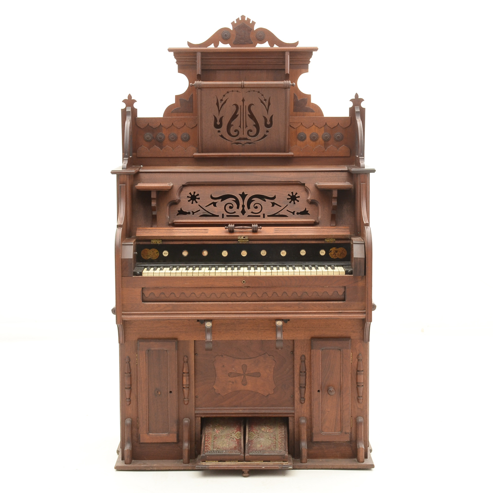 Victorian B. Shoninger Pump Organ