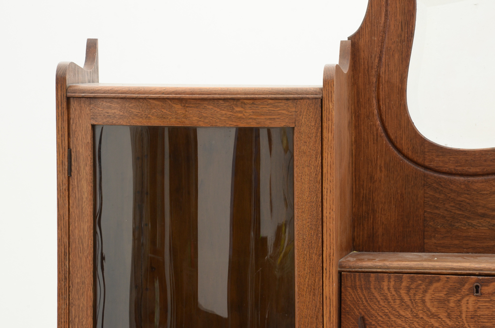 Victorian Oak Side-by-Side Secretary Desk