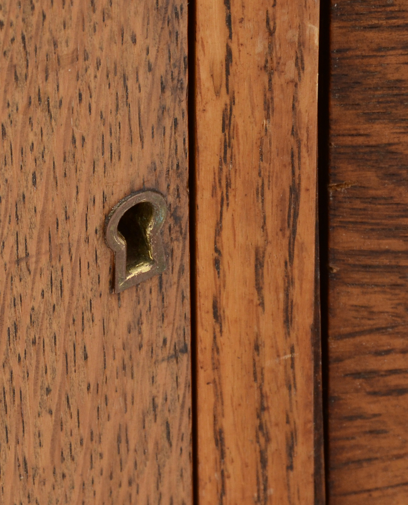 Victorian Oak Side-by-Side Secretary Desk