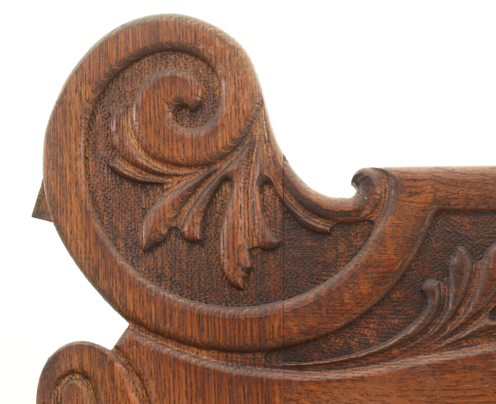 Victorian Oak Side-by-Side Secretary Desk