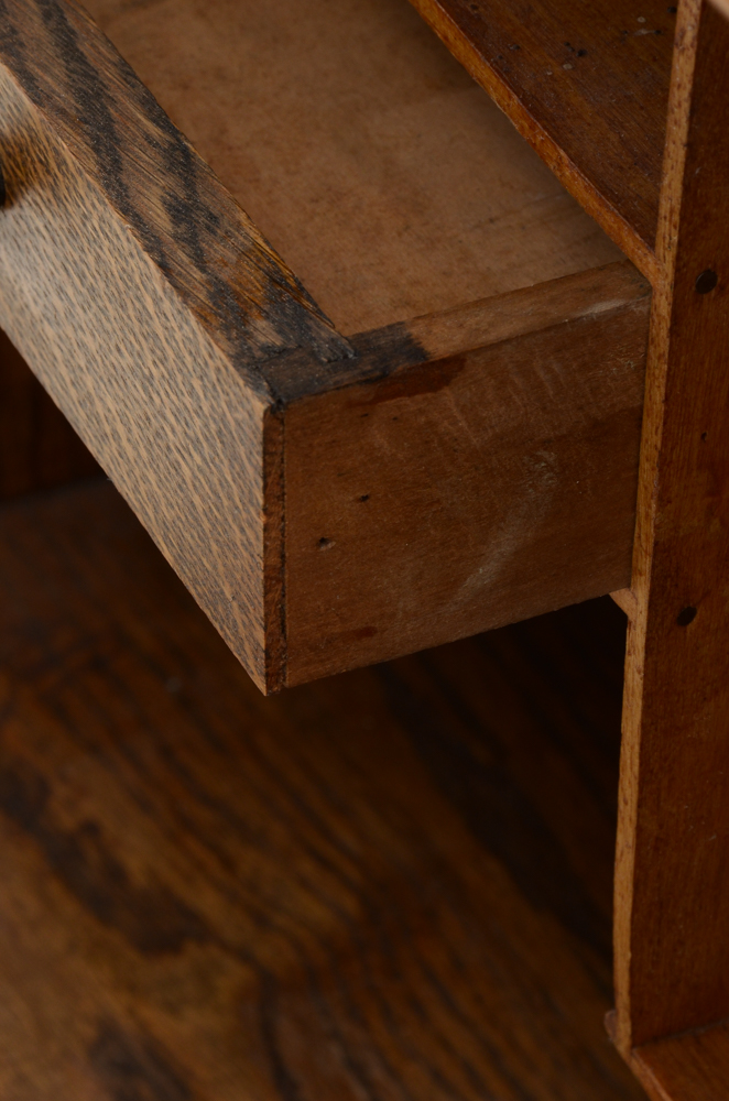 Victorian Oak Side-by-Side Secretary Desk