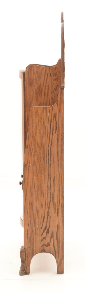 Victorian Oak Side-by-Side Secretary Desk