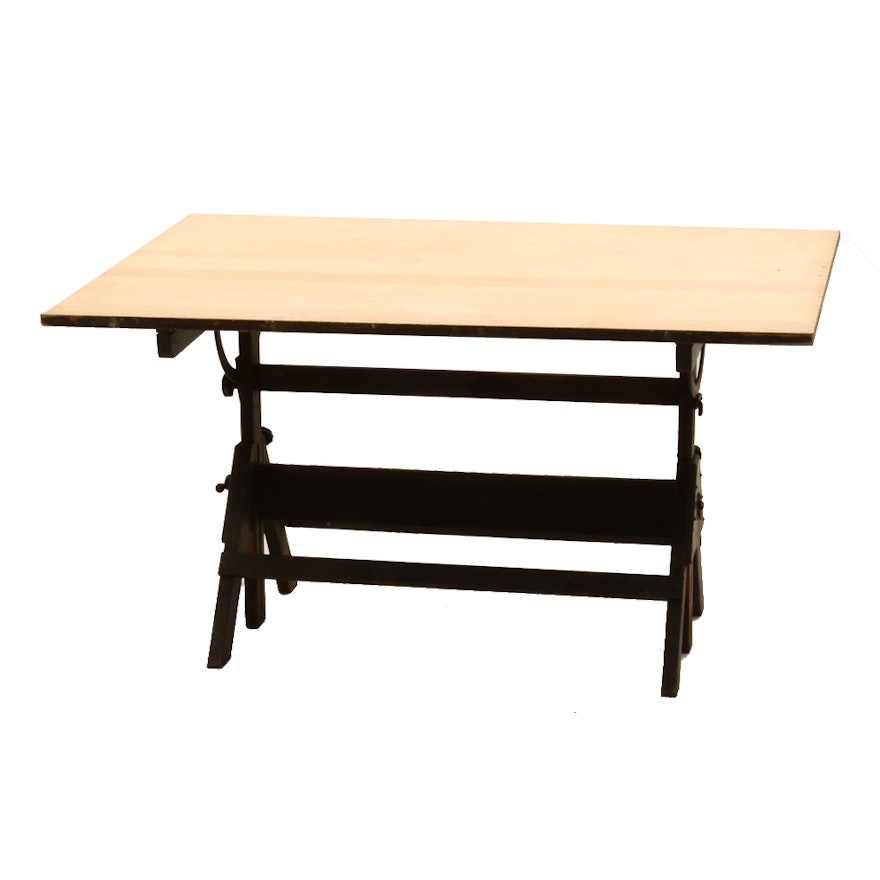 Pine Drafting Table