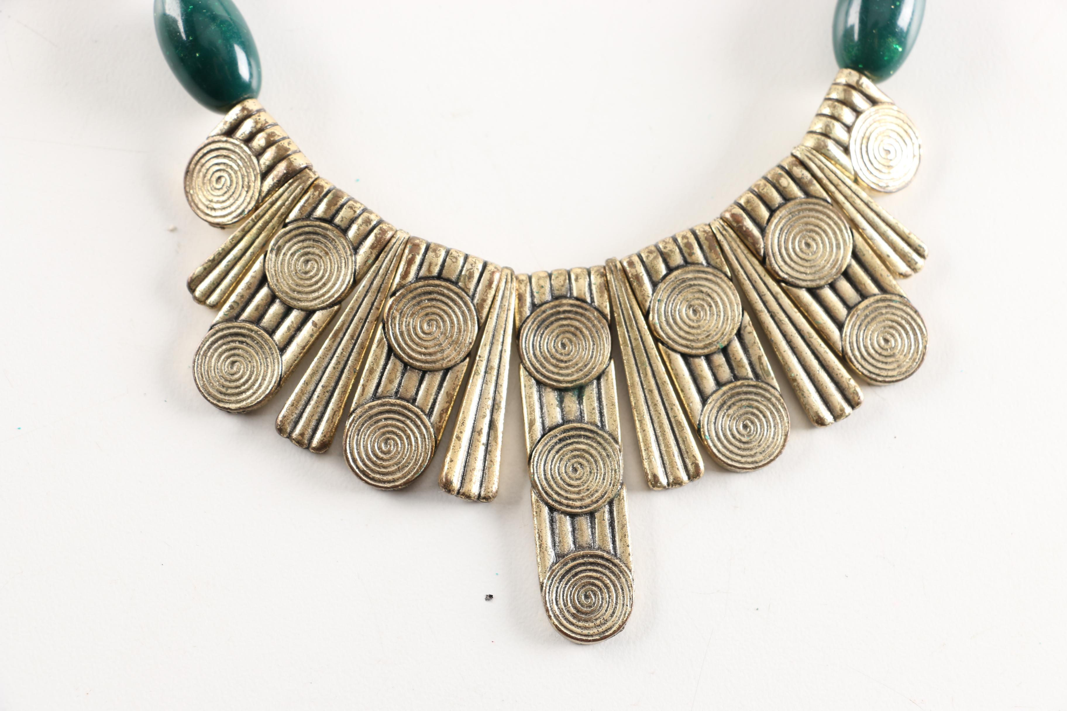 Costume Jewelry Including Lizard Brooch