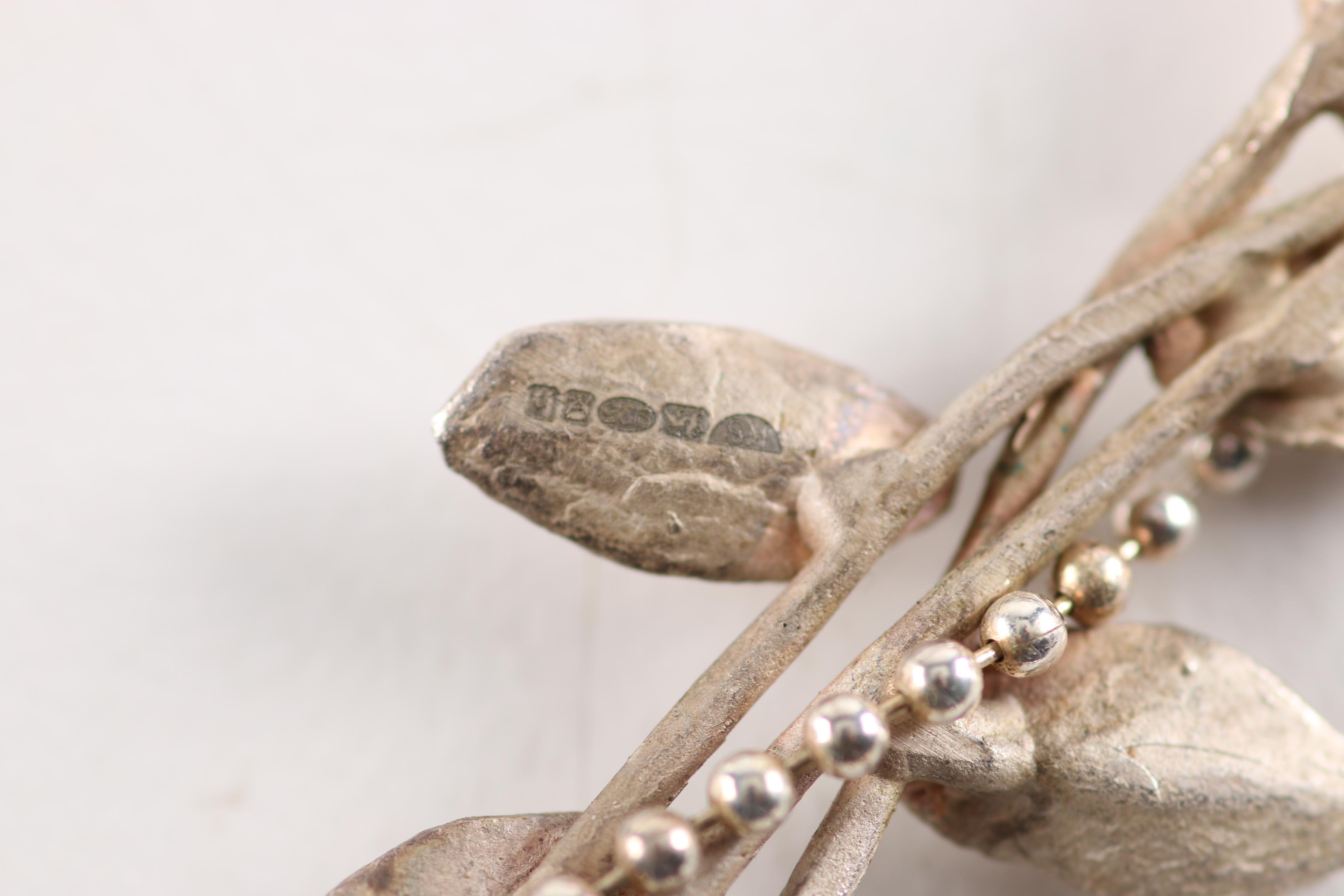 Sterling Silver Necklace and Bracelets Including Taxco