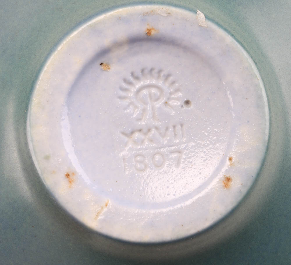 1927 Rookwood Pottery Green Vase